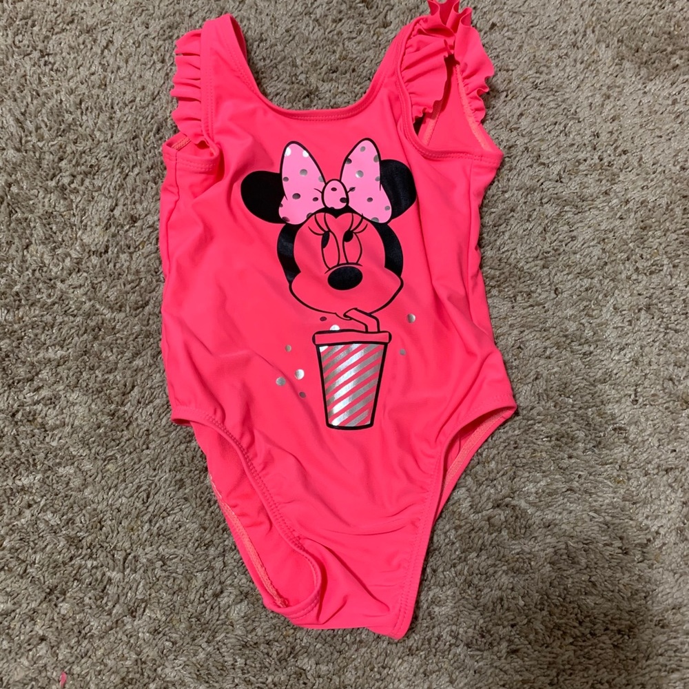 Girl Minnie Mouse swimsuit